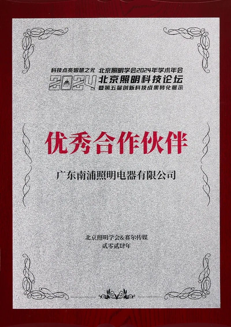 Excellent Partner of 2024 Beijing Lighting Forum