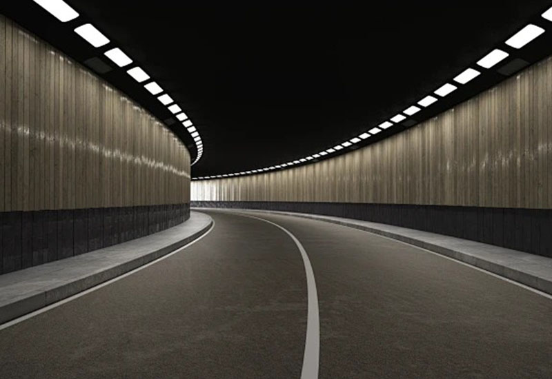 LED tunnel lighting