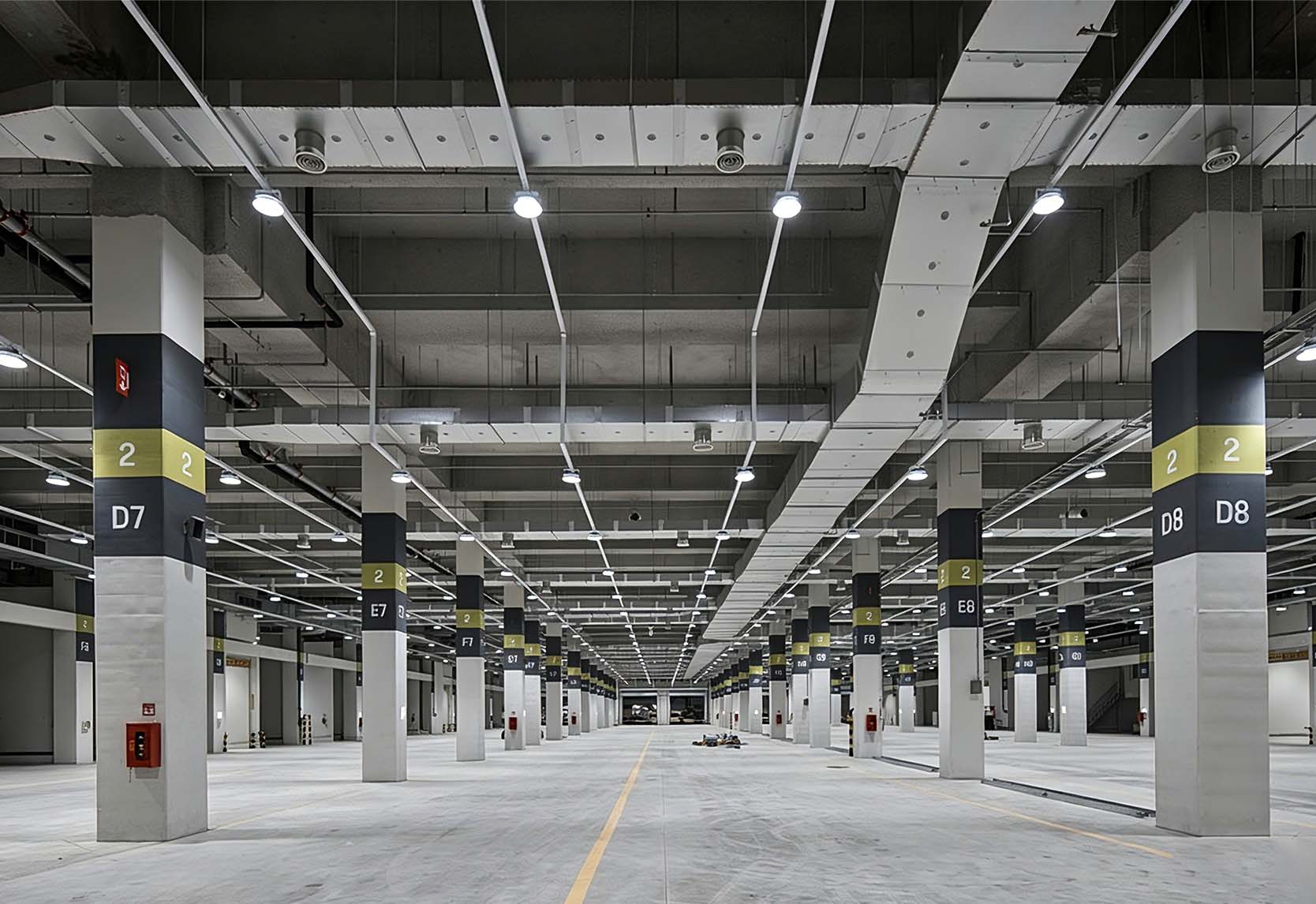 HIPO industrial LED high bay lighting for warehouse and factory LED retrofit projects