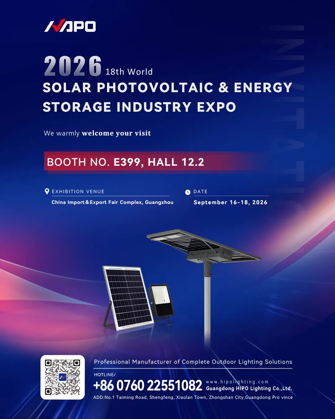 18th Solar PV & Energy Storage World Expo 2026